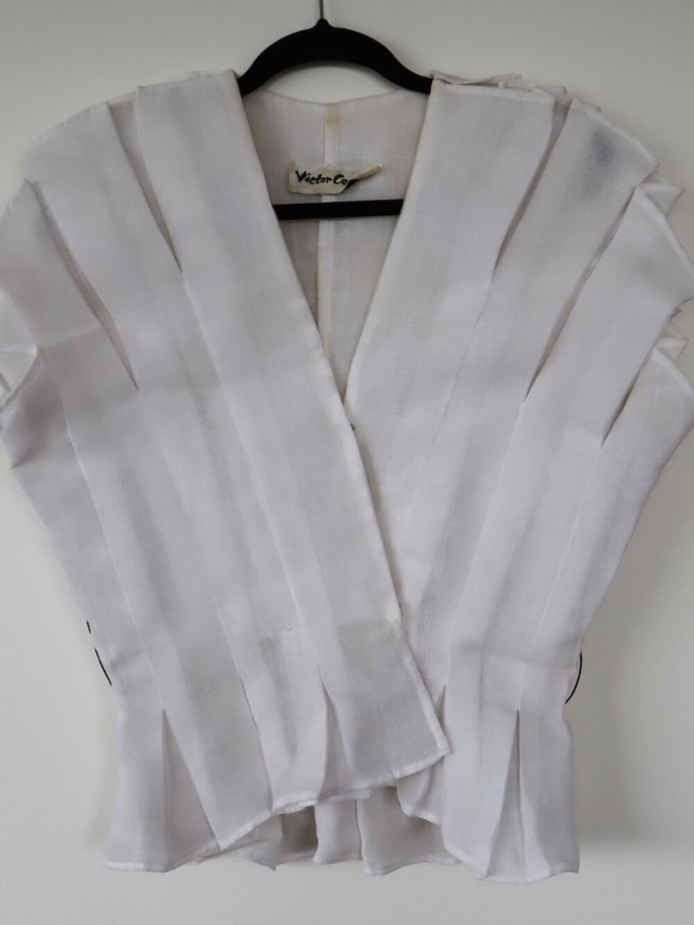 Vintage Victor Costa Sculptural Blouse